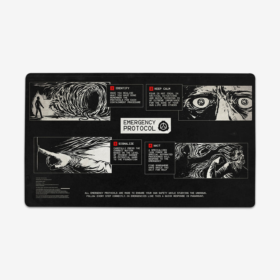 Emergency protocol Playmat
