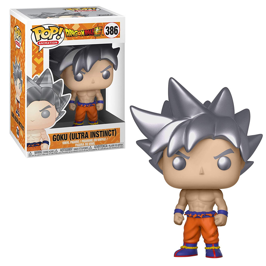 Funko POP! Dragon Ball Super - Goku (Ultra Instinct Form) Vinyl Figure #386