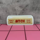 Grade A Salty Bitch Do Not Try Me Butter Sticker | Vinyl Die Cut Decal