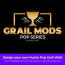 GRAIL MODS - Modular In Box Display Case for Funko Pops in Acrylic Hard Stack Armor (EVA Foam)