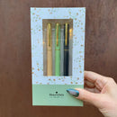 Gratitude 3 Piece Pen Set | Set Of 3 Giftable Pens in Floral Box | Refillable | Gifts For Her
