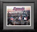 NBA Basketball Photo Picture Frame Kit - San Antonio Spurs (Gray Matting, White Trim)