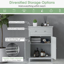 Free Standing Bathroom Storage Cabinet with Large Drawer