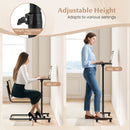 Overbed Rolling Food Tray Table