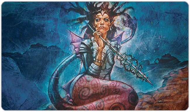 Merfolk Harpoon Playmat