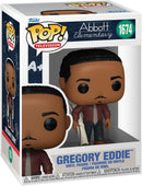 Funko Pop! Television Abbott Elementary Gregory Eddie Vinyl Figure #1674 with Funko Protector