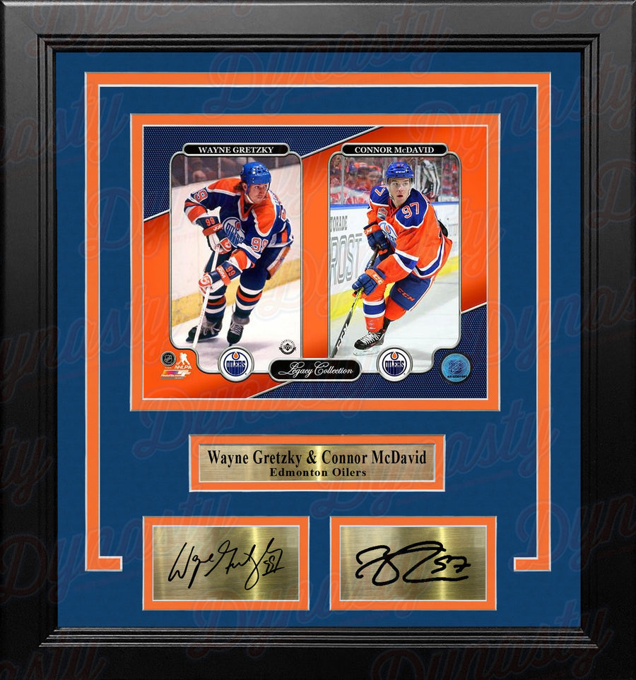 Wayne Gretzky & Connor McDavid Edmonton Oilers 8