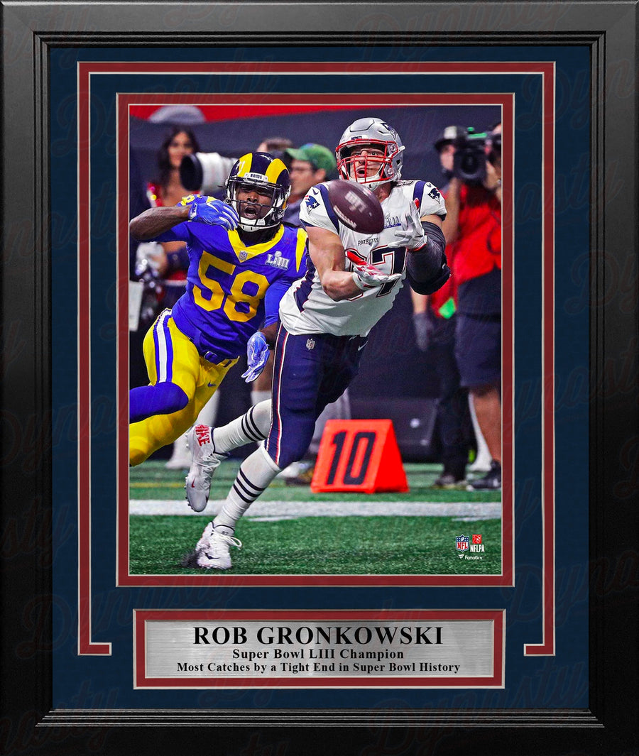 Rob Gronkowski Super Bowl LIII Catch New England Patriots 8