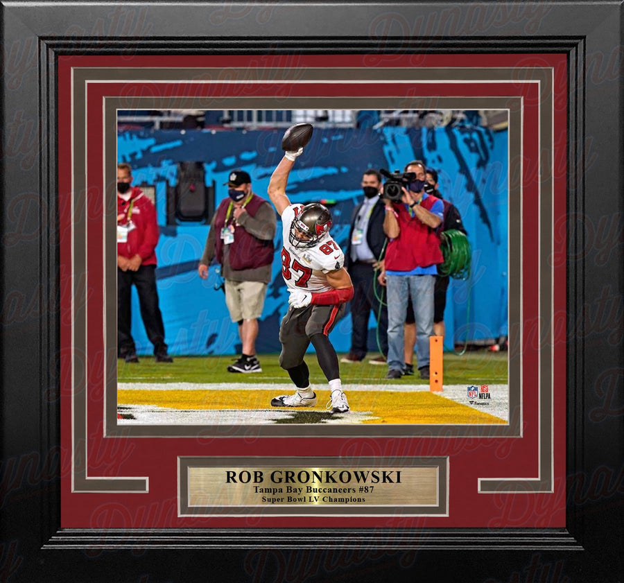 Rob Gronkowski Super Bowl LV Touchdown Spike Tampa Bay Buccaneers 8