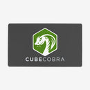 Cube Cobra Logo Playmat