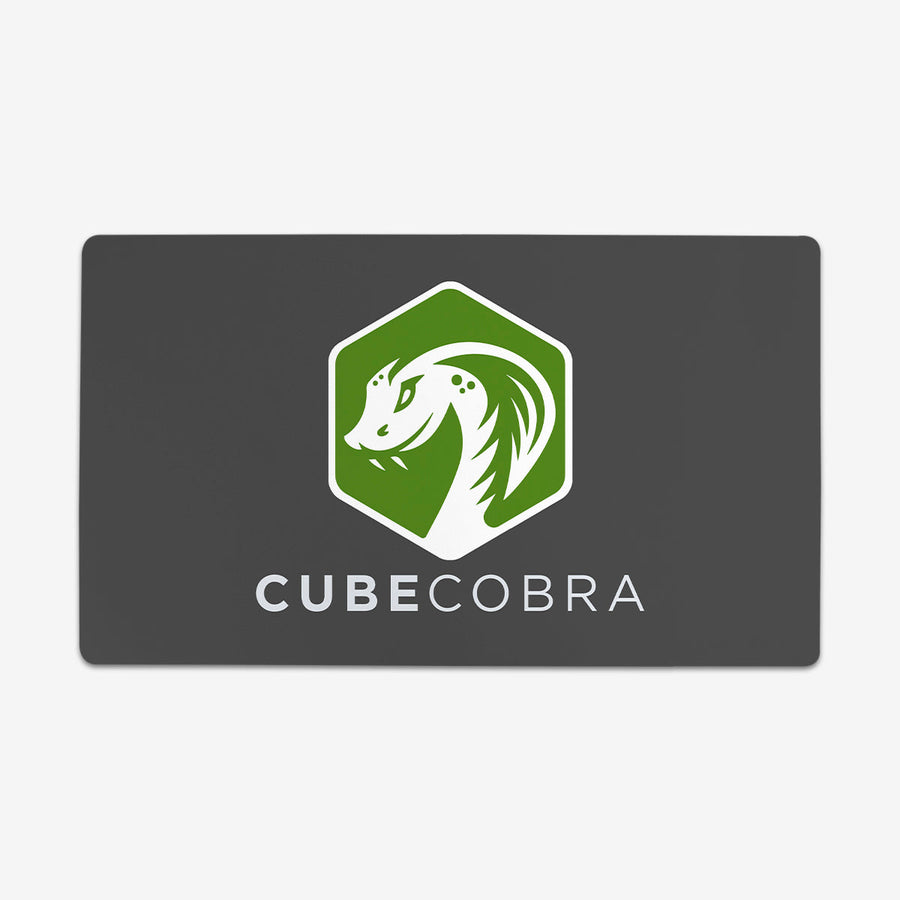 Cube Cobra Logo Playmat
