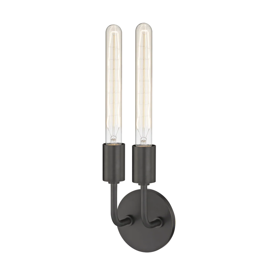 Mitzi Ava 2-Light Wall Sconce, Old Bronze