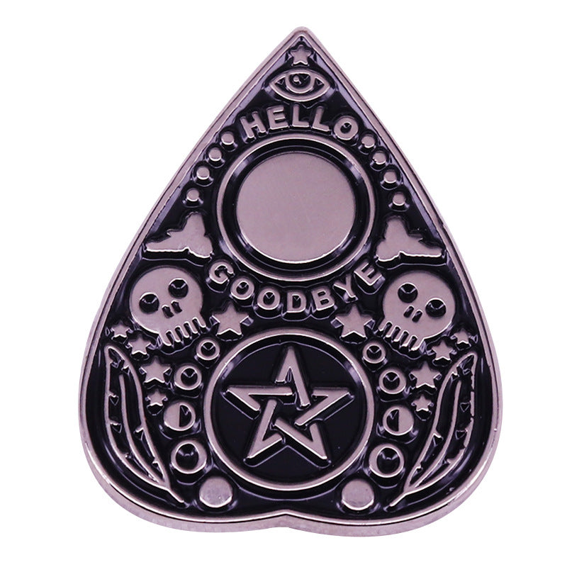 Ouija Planchette Enamel Pin