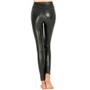 Women PU Leather Leggings – High-Waist Oversized Trendy Yoga Pants