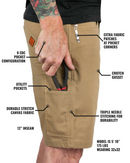Havok Shorts 12" - Coyote