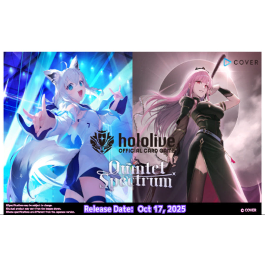 [PREORDER] Hololive OCG English - BP02 Quintet Spectrum (1st First Edition)