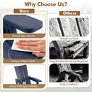 Adirondack Chair with Cup Holder - HDPE Outdoor Seating