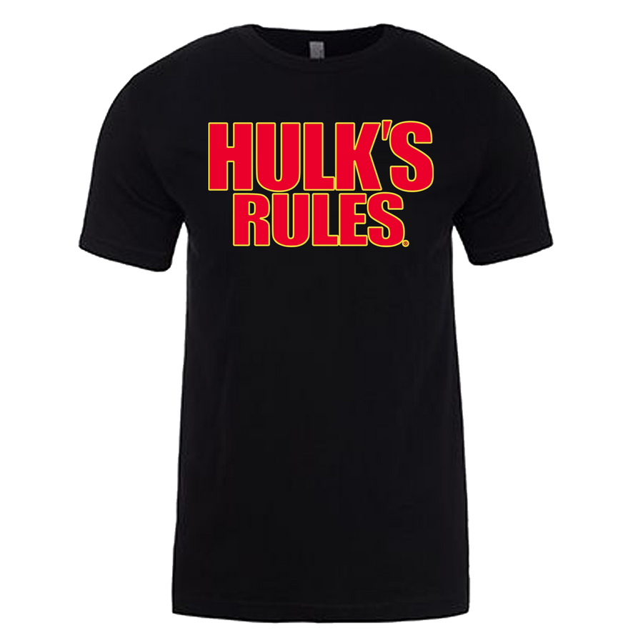 Hulk's Rules Adult T-Shirt