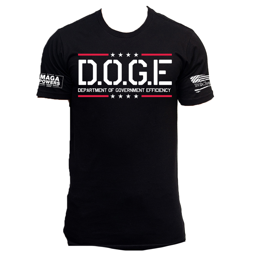 Black Doge Adult T-Shirt