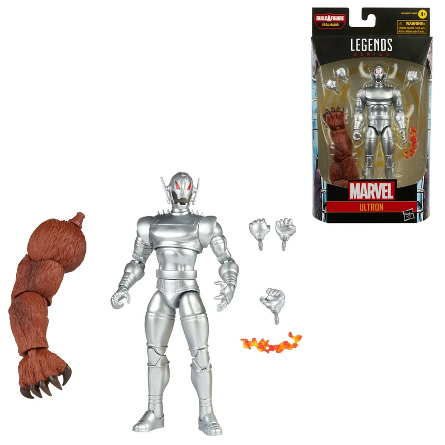 Marvel Legends - Ultron 6-Inch Action Figure (Ursa Major Build-A-Figure)
