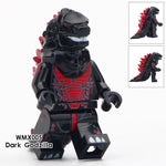 Godzilla - Black Lego Minifigures