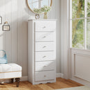 6 Drawers Chest Dresser Clothes Storage Bedroom Furniture Cabinet