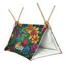 Personalized Hummingbird Flax Pet Tent for Small Animals