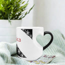 Personalized Heat-Reveal Snowflake Mug | Custom Name Winter Gift