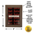 Hail Satan Framed Wall Art Print | GetBullish Original Quote Sign