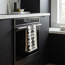 Half Circles Kitchen Tea Towel | 18" x 28" Cotton Dish Towel