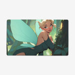 Blonde in the Forest Playmat