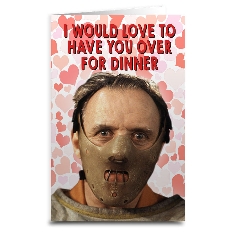 Hannibal Lecter Greeting Card