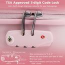 Hardside Luggage with Spinner Wheels with TSA Lock and Height Adjustable Handle