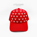 Red Pearls Hat