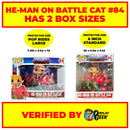 Pop Protector for He-Man on Battle Cat #84 Funko Pop Rides
