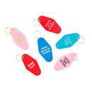 Head Bitch in Charge Motel Style Keychain in Blue