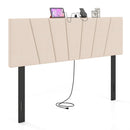 Headboard for Queen and Full Size Bed Geometric Upholstered Head Board