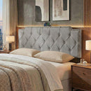 Headboard for Queen and Full Size Bed Rivet Tufted Upholstered Head Board