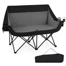 Heated Double Camping Chair with 4 Heating Zones