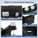 Heated Double Camping Chair with 4 Heating Zones