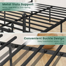 Full/Queen/Twin Size Heavy-duty Metal Bed Frame with Headboard