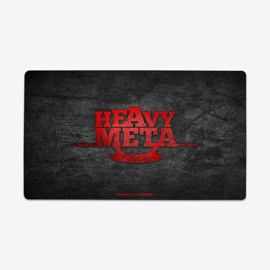 HeavyMeta Red/Black Playmat