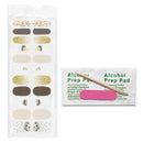 Hedgehogs Nail Wrap Kit | Porcupine Nail Care Arts Tools Accessories | On-the-go Travel Kit