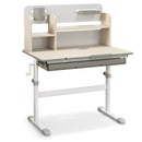 Height Adjustable Kids Study Desk with Tilt Desktop for 3-12 Years Old