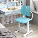 Height-adjustable Kid's Study Chair with Double Back Support and Breathable Seat for 3+ Years Old