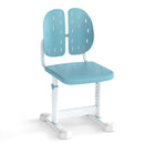 Height-adjustable Kid's Study Chair with Double Back Support and Breathable Seat for 3+ Years Old