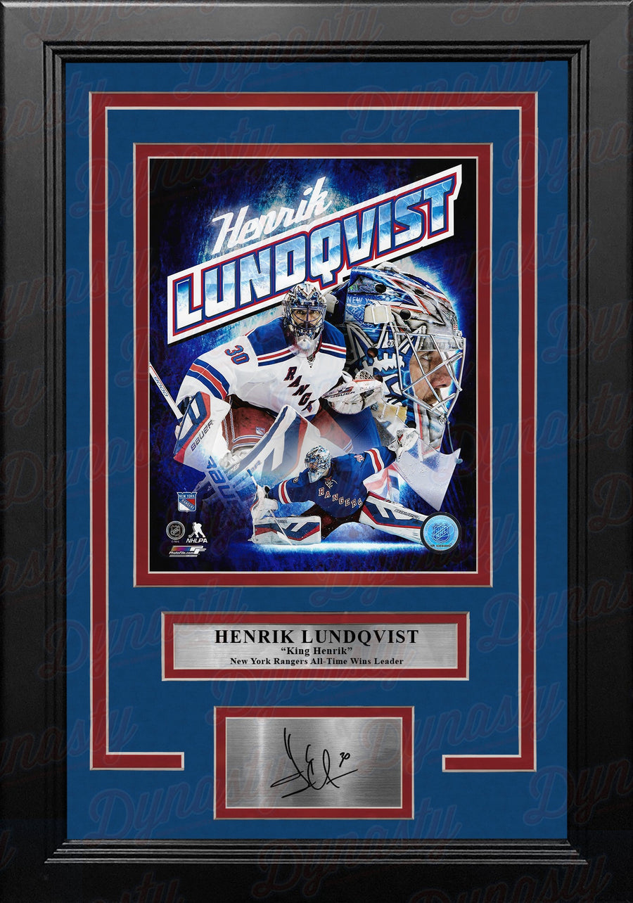 Henrik Lundqvist New York Rangers 8