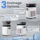 70/90 Pint 4500/6000 Sq. Ft Dehumidifier with Continuous and Auto Mode