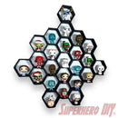 Honeycomb Wall Display for Funko Advent Calendar - Display up to 24 Pocket Pops!