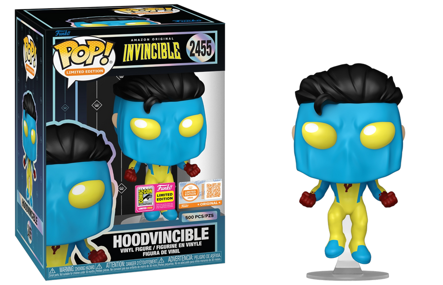 SDCC 2026 Invincible Hoodvincible with Protector & Guaranteed Mint LE500